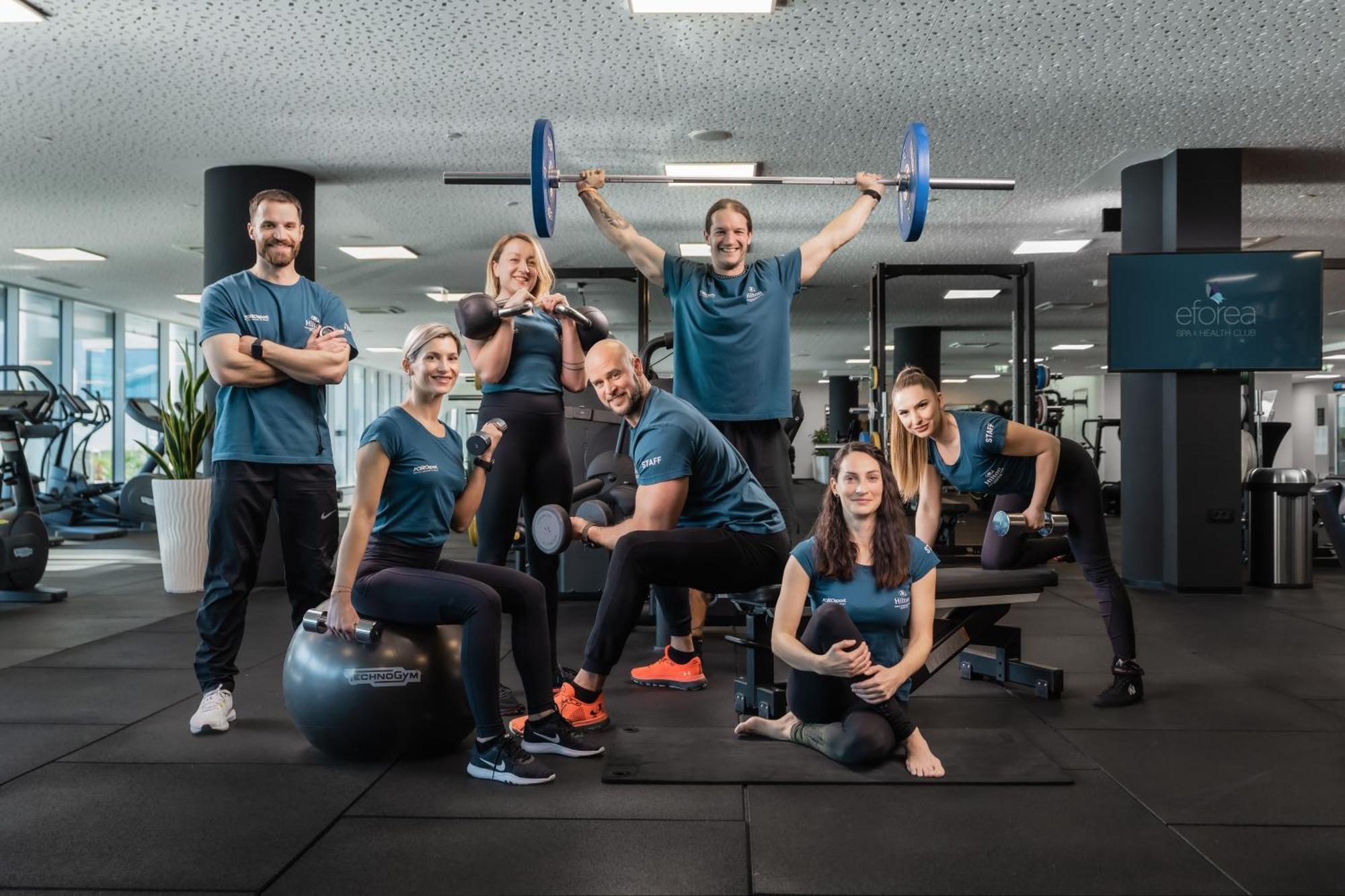 힐튼 리예카 코스타벨라 비치 리조트 앤 스파 외부 사진 The team of the German National Olympic Academy